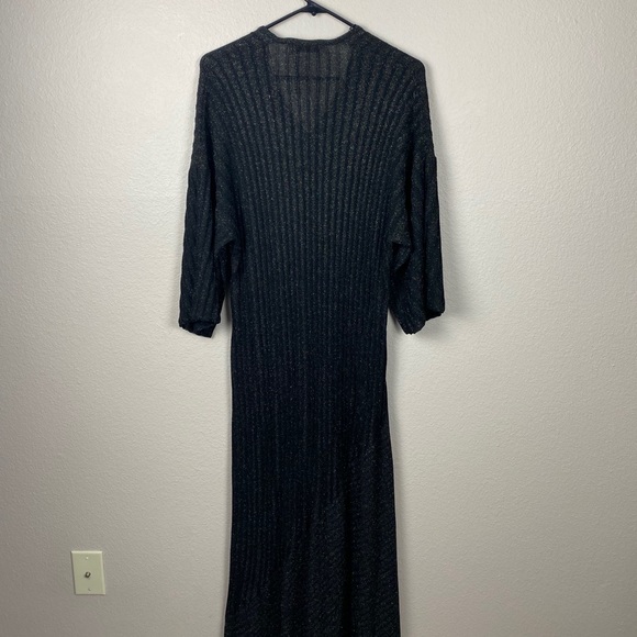 Zara Metallic Knit Dress - Picture 5 of 9